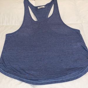 Women’s blue garage tank top size S
